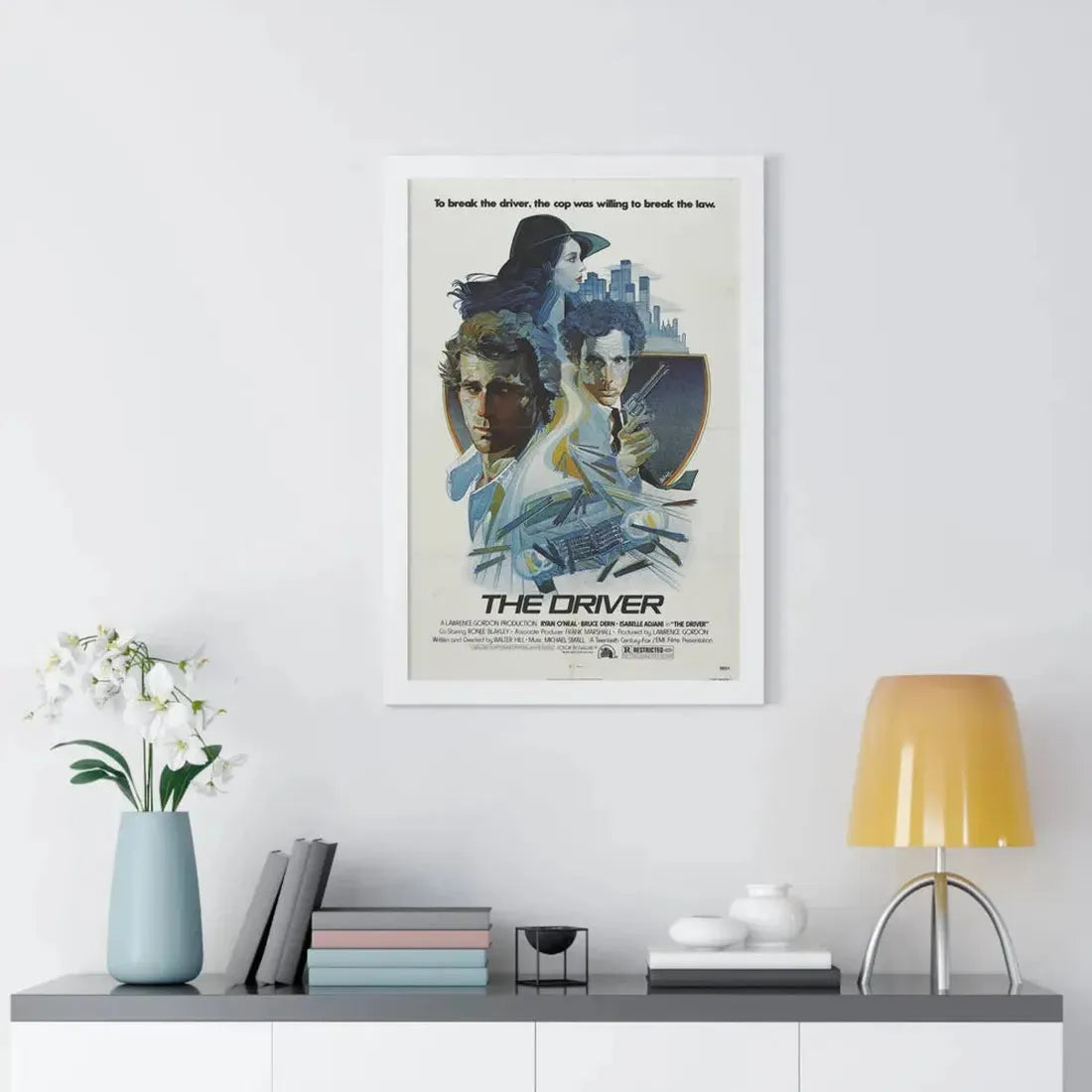 THE DRIVER 1978 - Framed Movie Poster - The Sticker Space