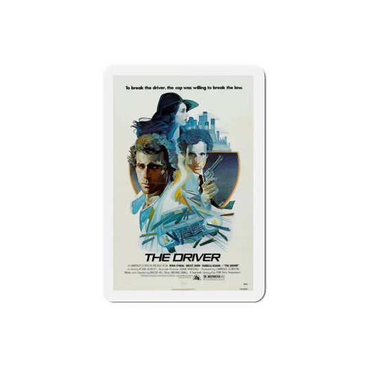The Driver 1978 Movie Poster Refrigerator Magnet 2 Inch - The Sticker Space