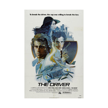 THE DRIVER 1978 - Paper Movie Poster-The Sticker Space