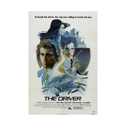 THE DRIVER 1978 - Paper Movie Poster - The Sticker Space