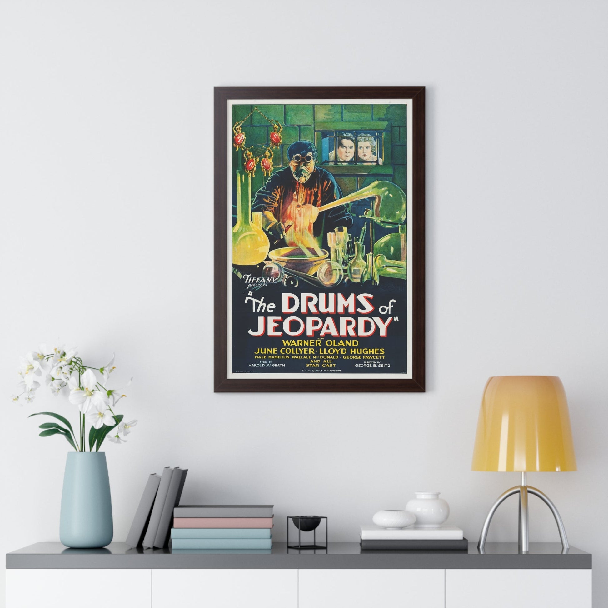 THE DRUMS OF JEOPARDY 1931 - Framed Movie Poster-The Sticker Space