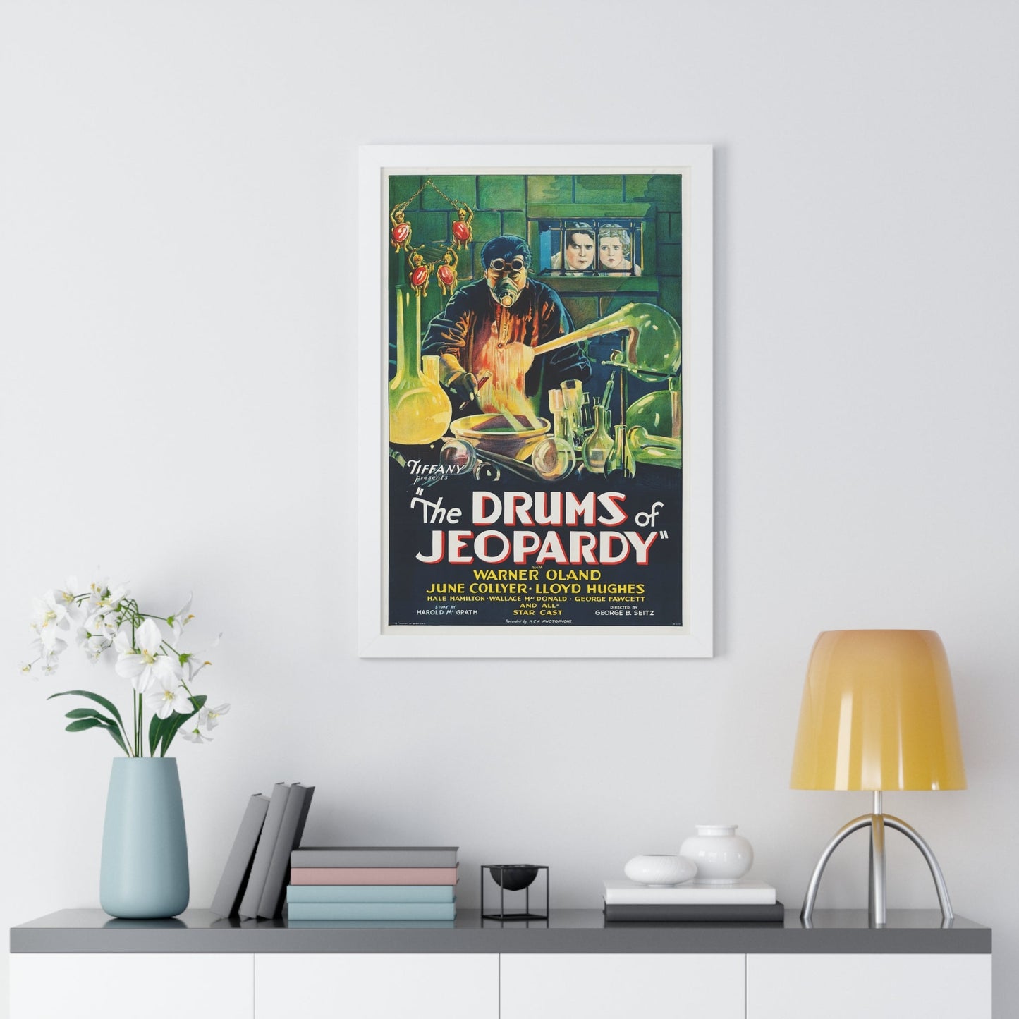 THE DRUMS OF JEOPARDY 1931 - Framed Movie Poster-The Sticker Space