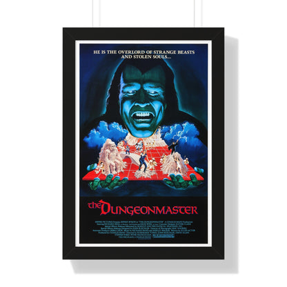 THE DUNGEONMASTER 1984 - Framed Movie Poster-16″ x 24″-The Sticker Space