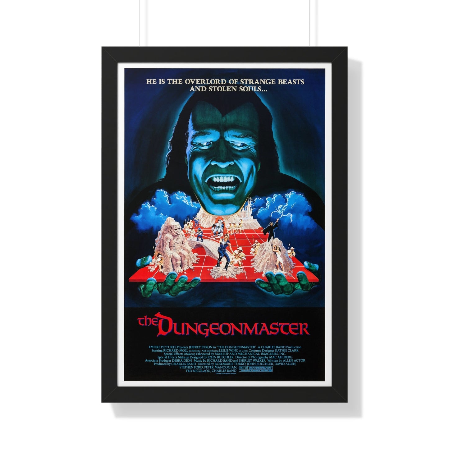 THE DUNGEONMASTER 1984 - Framed Movie Poster-20" x 30"-The Sticker Space