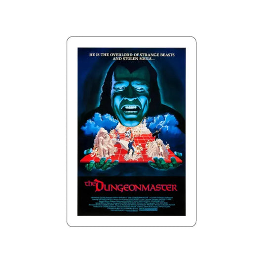 THE DUNGEONMASTER 1984 Movie Poster STICKER Vinyl Die-Cut Decal 2 Inch - The Sticker Space