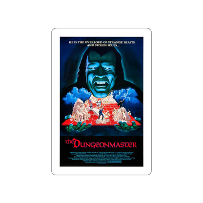 THE DUNGEONMASTER 1984 Movie Poster STICKER Vinyl Die-Cut Decal-White-The Sticker Space