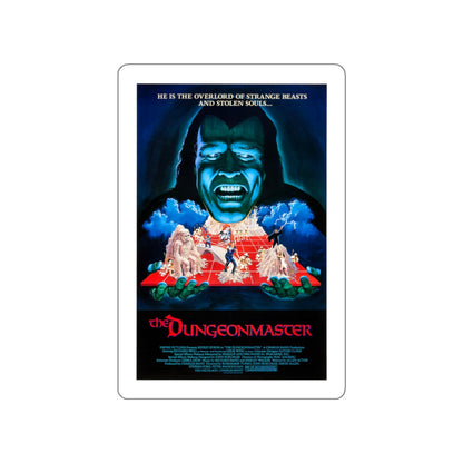 THE DUNGEONMASTER 1984 Movie Poster STICKER Vinyl Die-Cut Decal-White-The Sticker Space