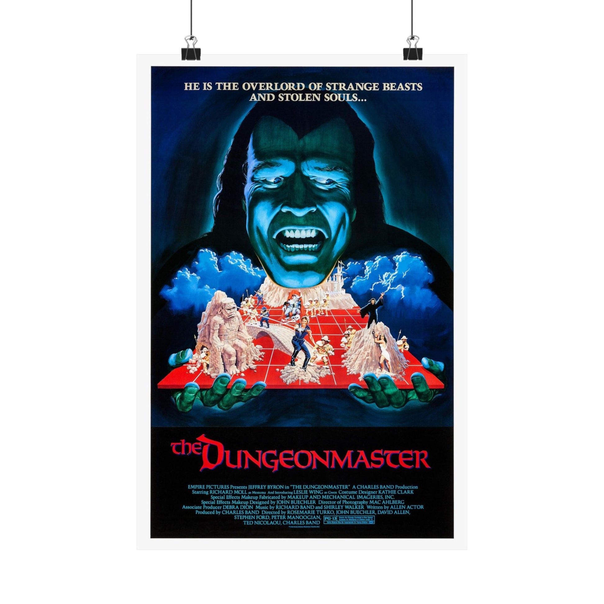 THE DUNGEONMASTER 1984 - Paper Movie Poster-12″ x 18″-The Sticker Space