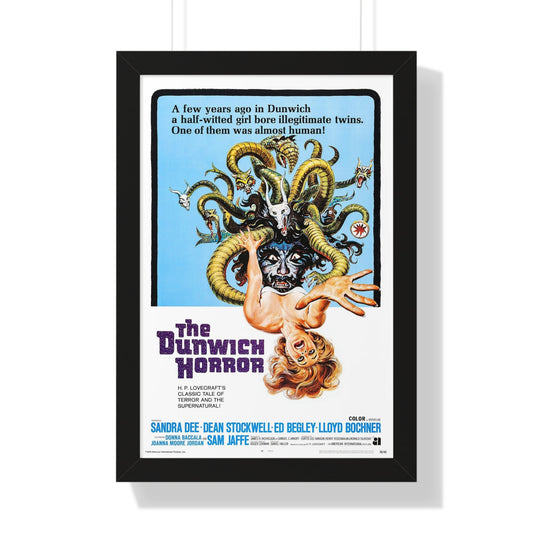 THE DUNWICH HORROR 1970 - Framed Movie Poster-16″ x 24″-The Sticker Space