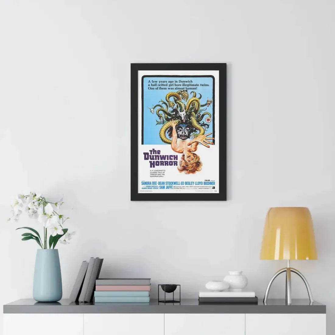 THE DUNWICH HORROR 1970 - Framed Movie Poster - The Sticker Space