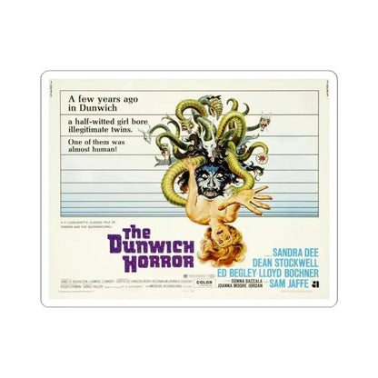 The Dunwich Horror 1970 Movie Poster - STICKER Vinyl Kiss-Cut Decal 4 Inch White - The Sticker Space