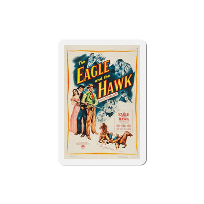 The Eagle and the Hawk 1950 Movie Poster Die-Cut Magnet-4 Inch-The Sticker Space