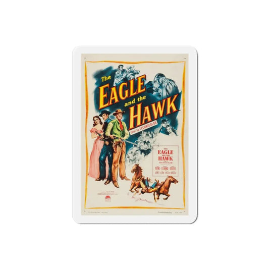 The Eagle and the Hawk 1950 Movie Poster Refrigerator Magnet 2 Inch - The Sticker Space