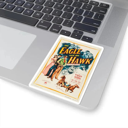 The Eagle and the Hawk 1950 Movie Poster - STICKER Vinyl Kiss-Cut Decal - The Sticker Space