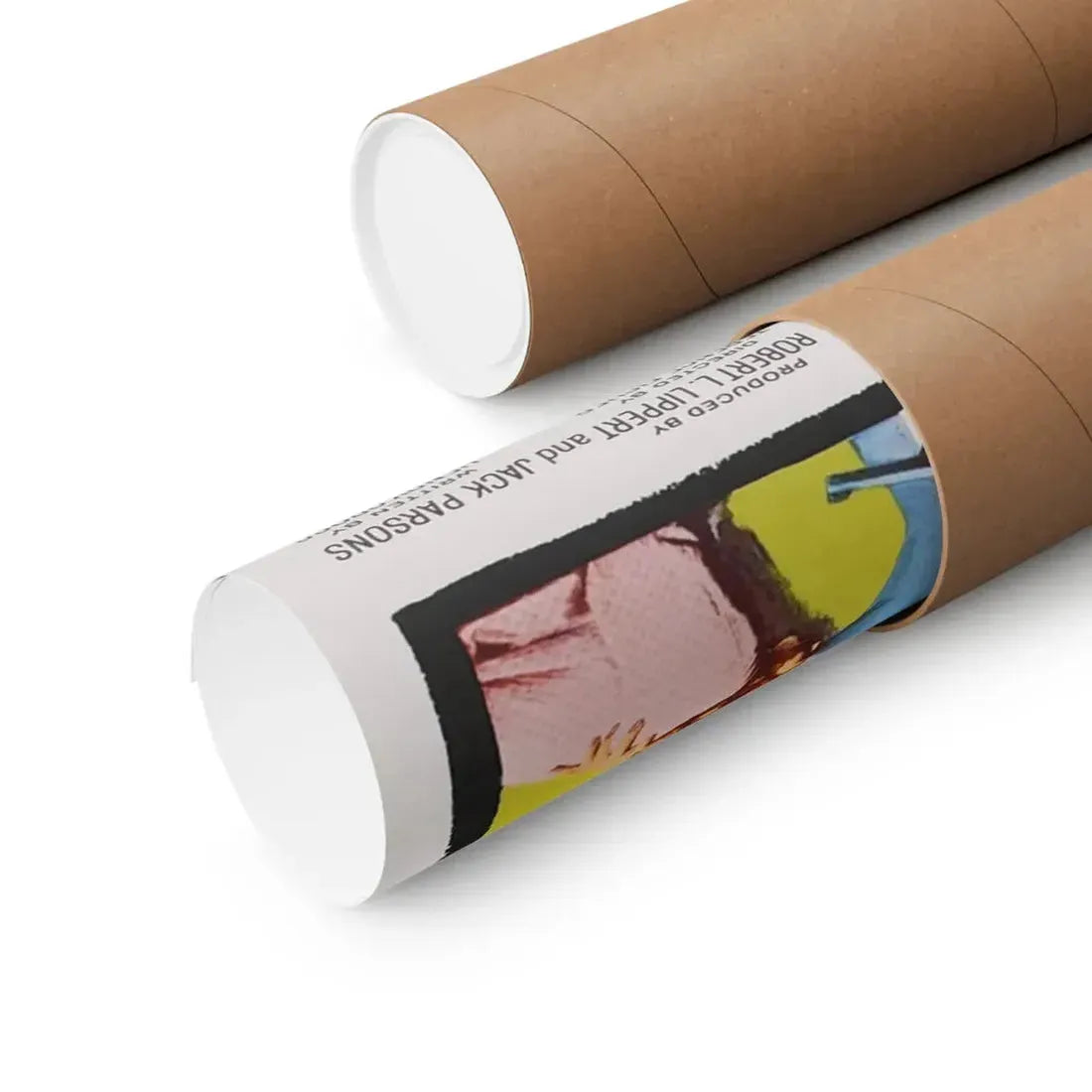 THE EARTH DIES SCREAMING 1964 - Paper Movie Poster - The Sticker Space