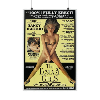 THE ECSTASY GIRLS 1979 - Paper Movie Poster 20″ x 30″ Matte - The Sticker Space