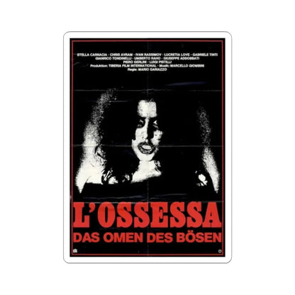 THE EERIE MIDNIGHT HORROR SHOW (THE SEXORCIST) 1974 Movie Poster - STICKER Vinyl Kiss-Cut Decal 2 Inch White - The Sticker Space