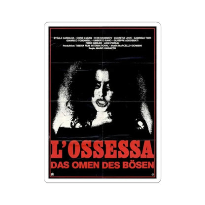 THE EERIE MIDNIGHT HORROR SHOW (THE SEXORCIST) 1974 Movie Poster - STICKER Vinyl Kiss-Cut Decal 3 Inch White - The Sticker Space