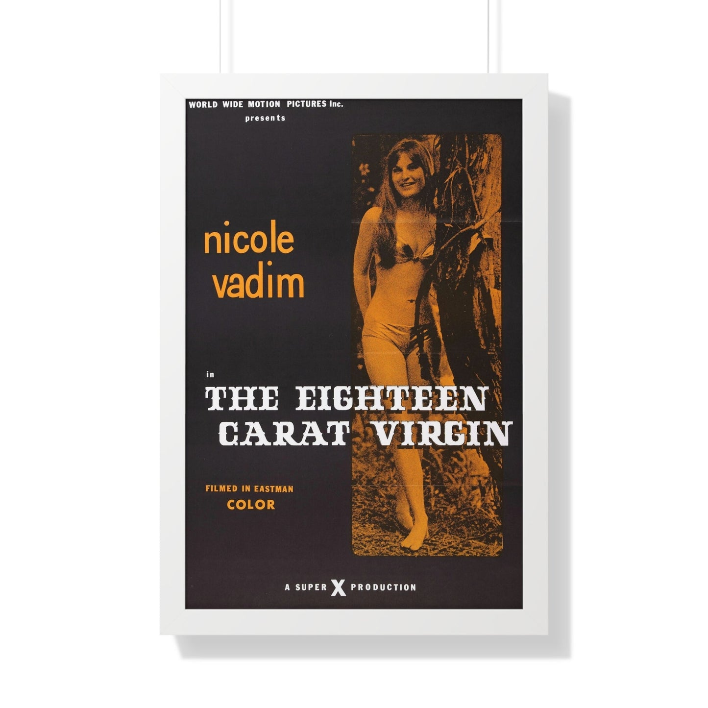 THE EIGHTEEN CARAT VIRGIN 1971 - Framed Movie Poster-20" x 30"-The Sticker Space