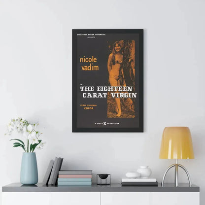 THE EIGHTEEN CARAT VIRGIN 1971 - Framed Movie Poster - The Sticker Space