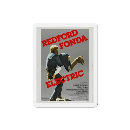 The Electric Horseman 1979 Movie Poster Refrigerator Magnet 2 Inch - The Sticker Space