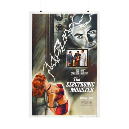 THE ELECTRONIC MONSTER 1958 - Paper Movie Poster 36" x 54" Matte - The Sticker Space
