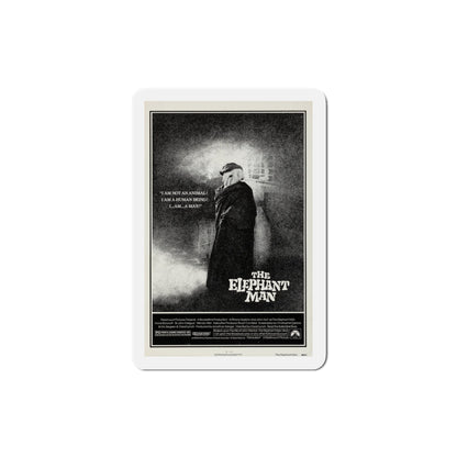 The Elephant Man 1980 Movie Poster Die-Cut Magnet-3" x 3"-The Sticker Space