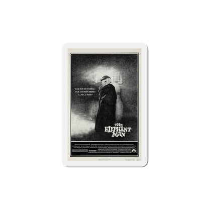 The Elephant Man 1980 Movie Poster Die-Cut Magnet-5" x 5"-The Sticker Space