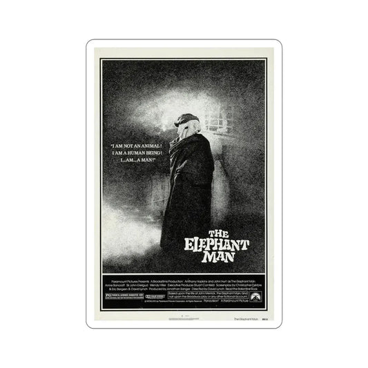 The Elephant Man 1980 Movie Poster STICKER Vinyl Die-Cut Decal 6 Inch - The Sticker Space