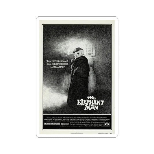 The Elephant Man 1980 Movie Poster STICKER Vinyl Die-Cut Decal 6 Inch - The Sticker Space