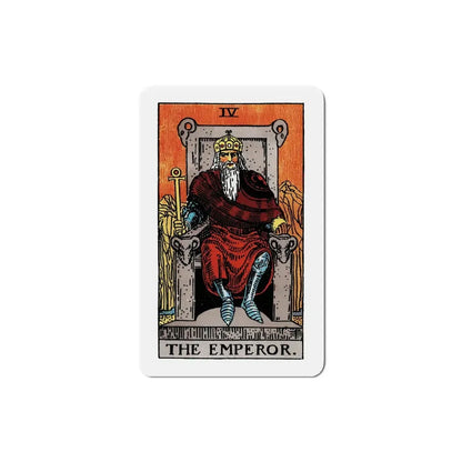 The Emperor (Tarot Card) Refrigerator Magnet 5 Inch - The Sticker Space