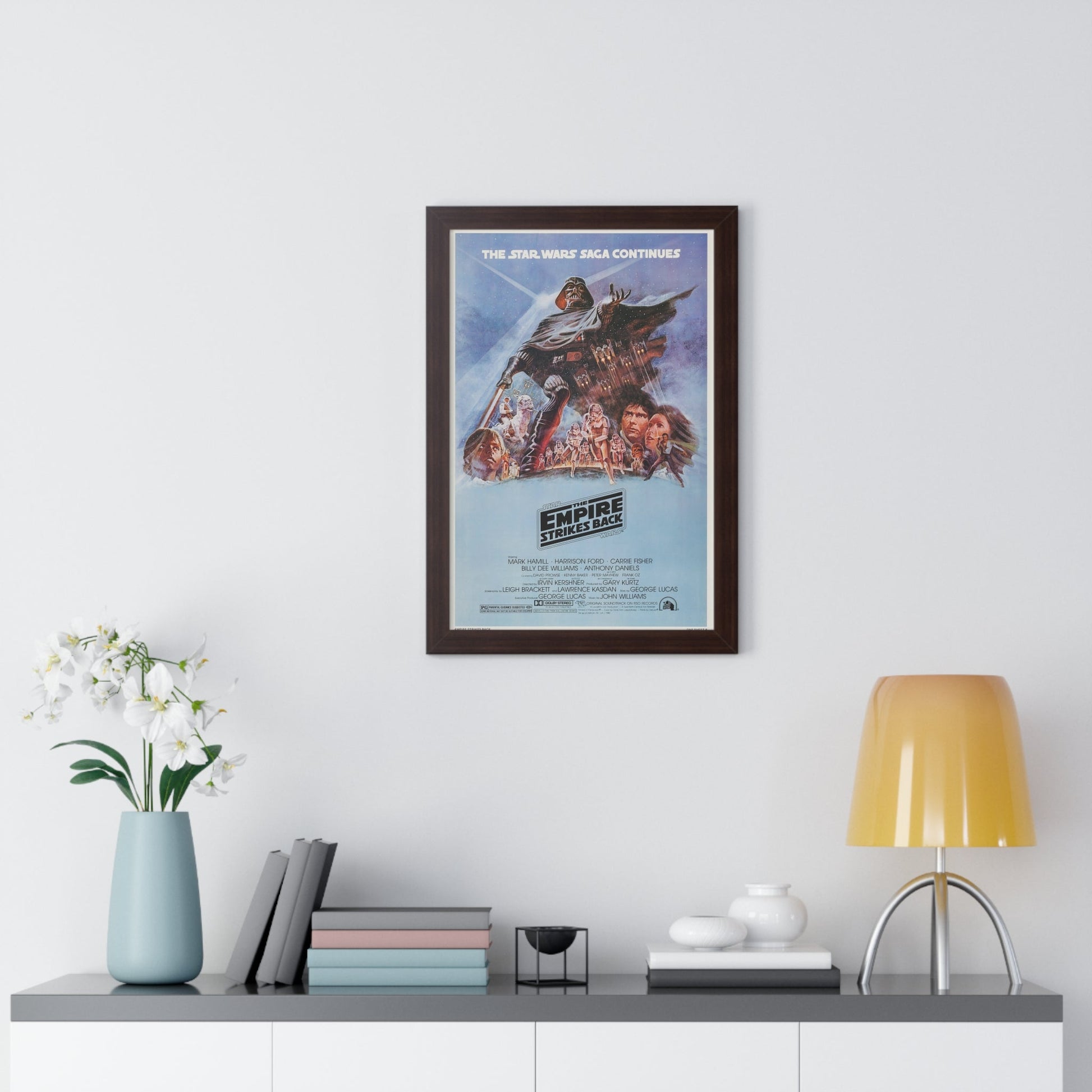 THE EMPIRE STRIKES BACK 1980 - Framed Movie Poster-The Sticker Space