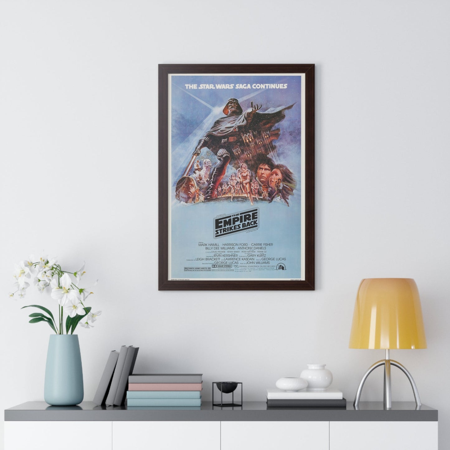 THE EMPIRE STRIKES BACK 1980 - Framed Movie Poster-The Sticker Space