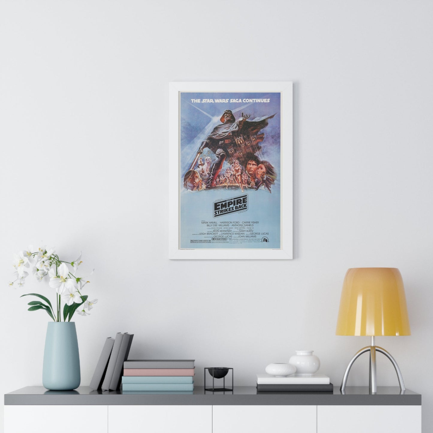 THE EMPIRE STRIKES BACK 1980 - Framed Movie Poster-The Sticker Space