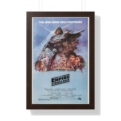 THE EMPIRE STRIKES BACK 1980 - Framed Movie Poster-16″ x 24″-The Sticker Space