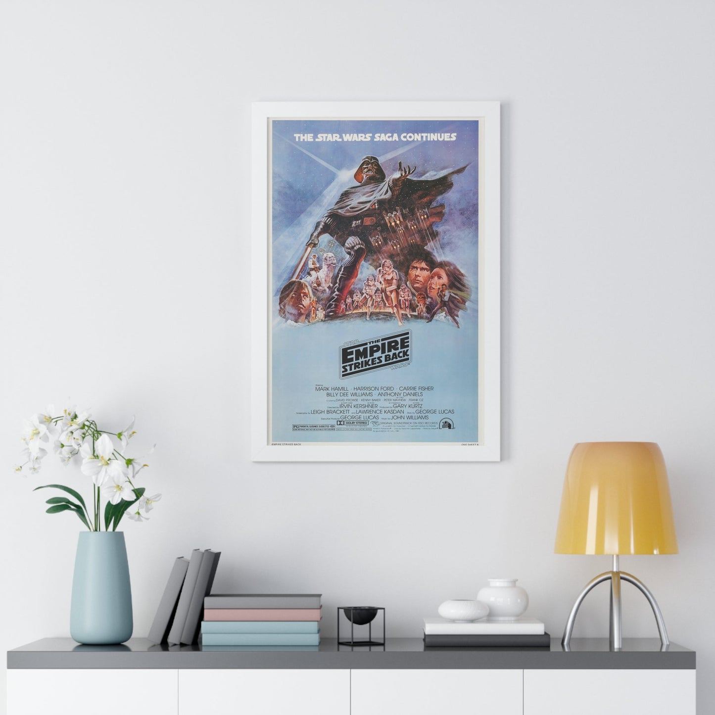 THE EMPIRE STRIKES BACK 1980 - Framed Movie Poster-The Sticker Space