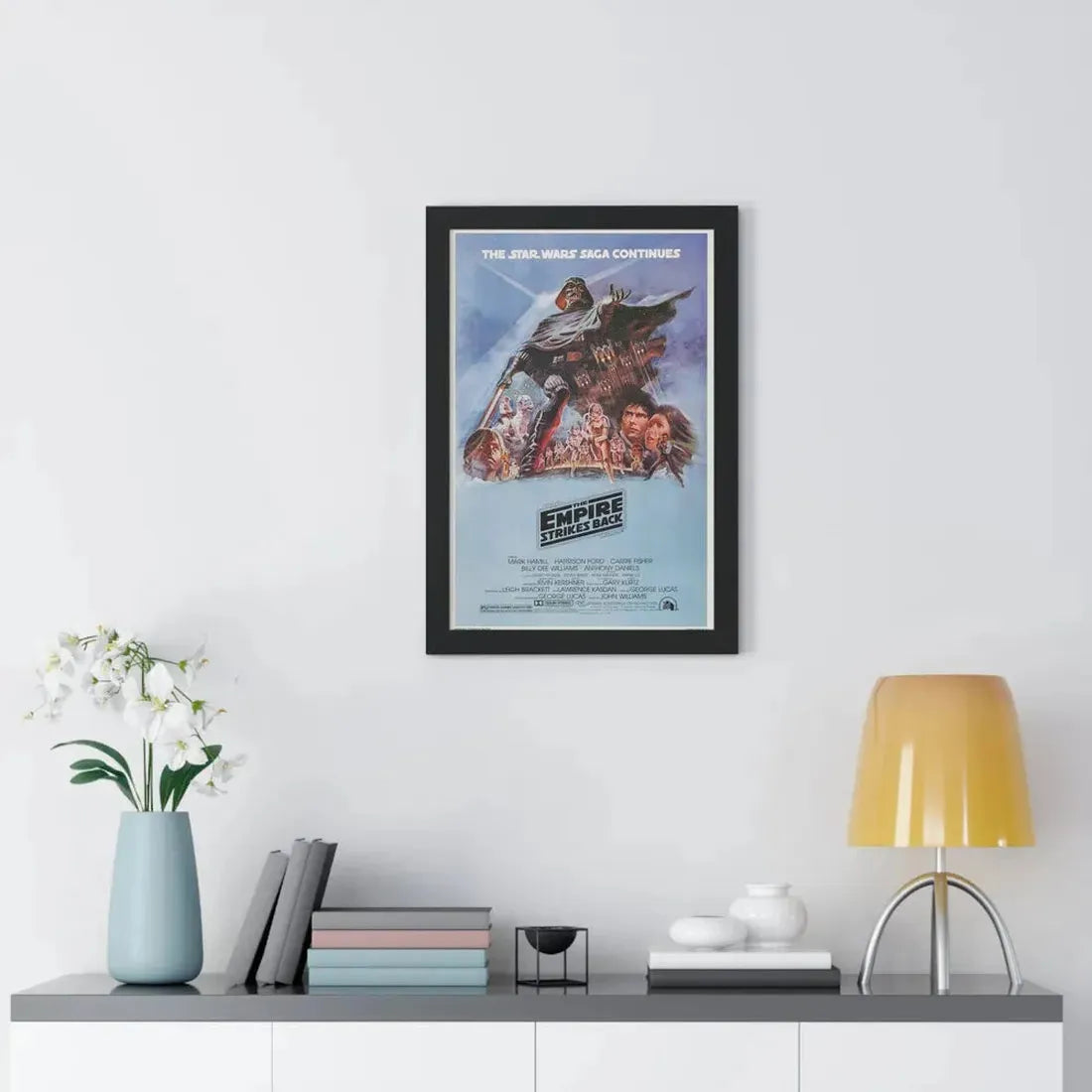 THE EMPIRE STRIKES BACK 1980 - Framed Movie Poster - The Sticker Space