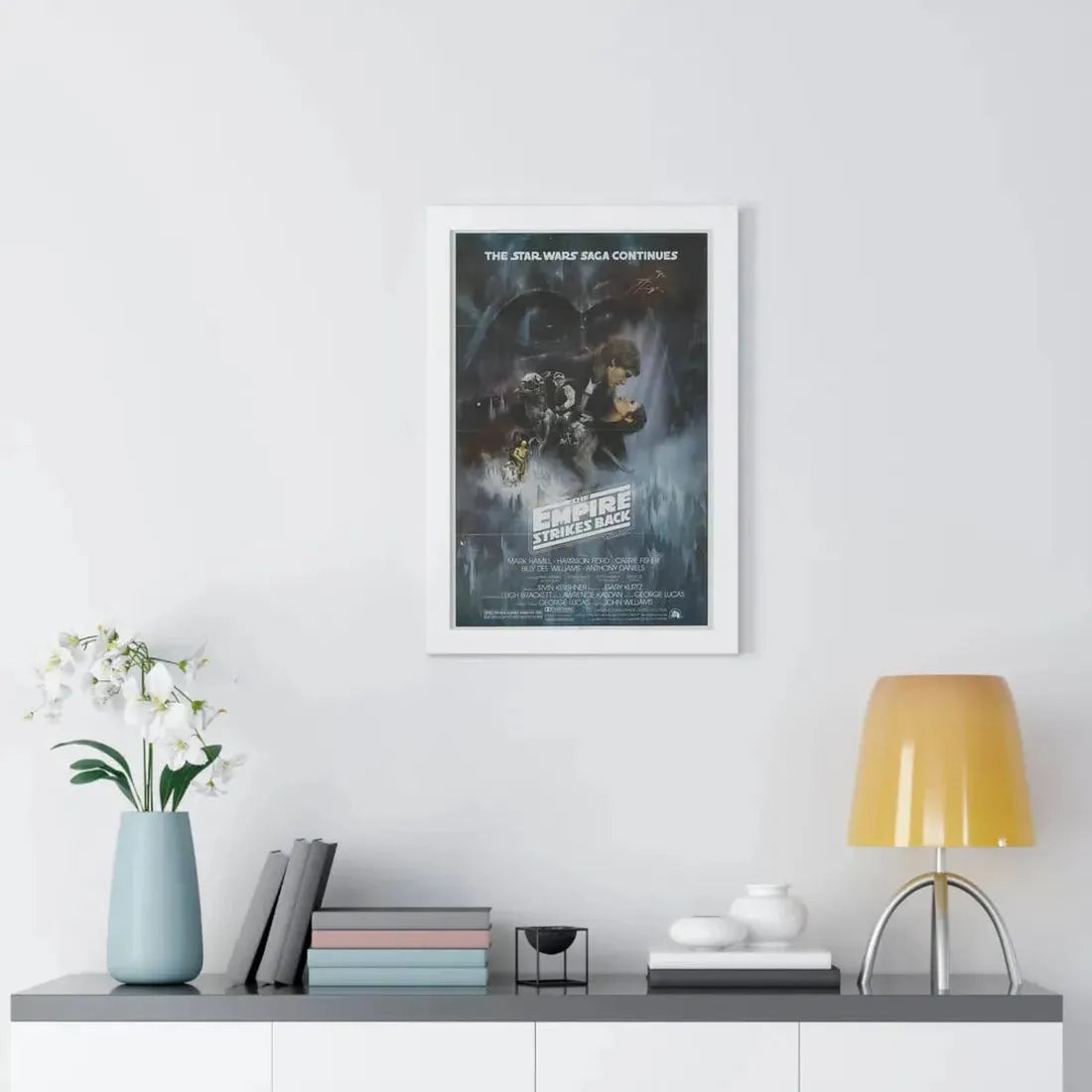 THE EMPIRE STRIKES BACK (3) 1980 - Framed Movie Poster - The Sticker Space