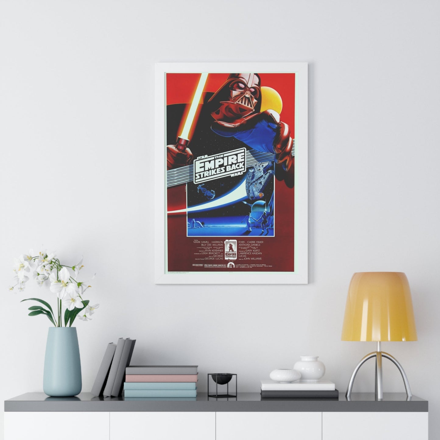 THE EMPIRE STRIKES BACK (5) 1980 - Framed Movie Poster-The Sticker Space