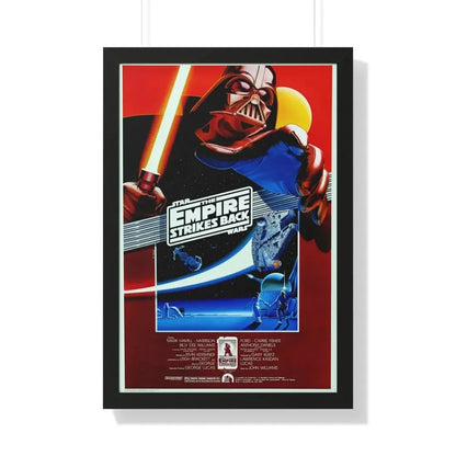 THE EMPIRE STRIKES BACK (5) 1980 - Framed Movie Poster 20" x 30" Black - The Sticker Space