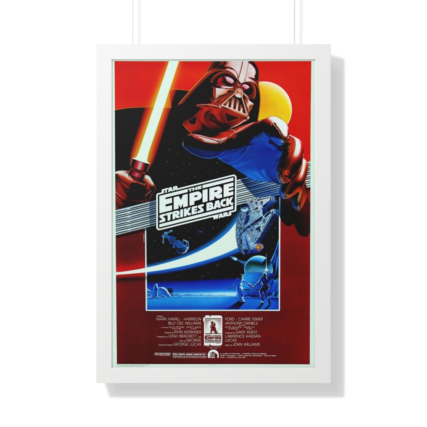 THE EMPIRE STRIKES BACK (5) 1980 - Framed Movie Poster-20" x 30"-The Sticker Space