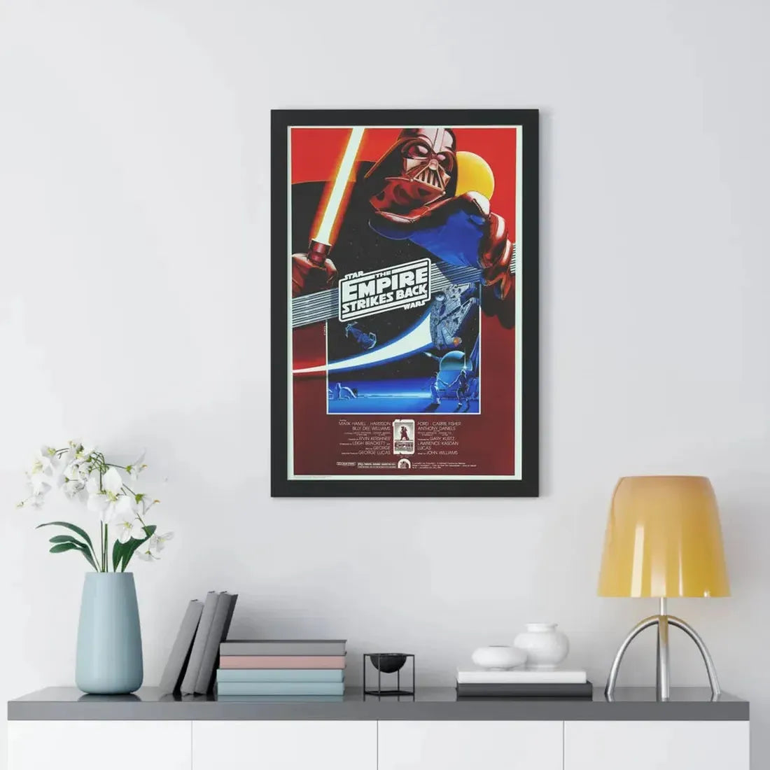 THE EMPIRE STRIKES BACK (5) 1980 - Framed Movie Poster - The Sticker Space