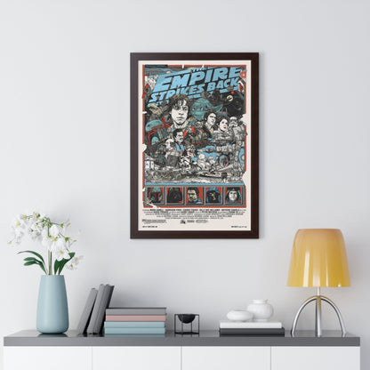 THE EMPIRE STRIKES BACK (ALAMO) 1980 - Framed Movie Poster-The Sticker Space