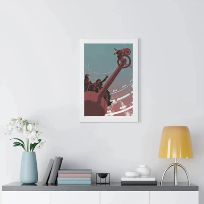 THE EMPIRE STRIKES BACK (ALAMO TEASER) 1980 - Framed Movie Poster - The Sticker Space