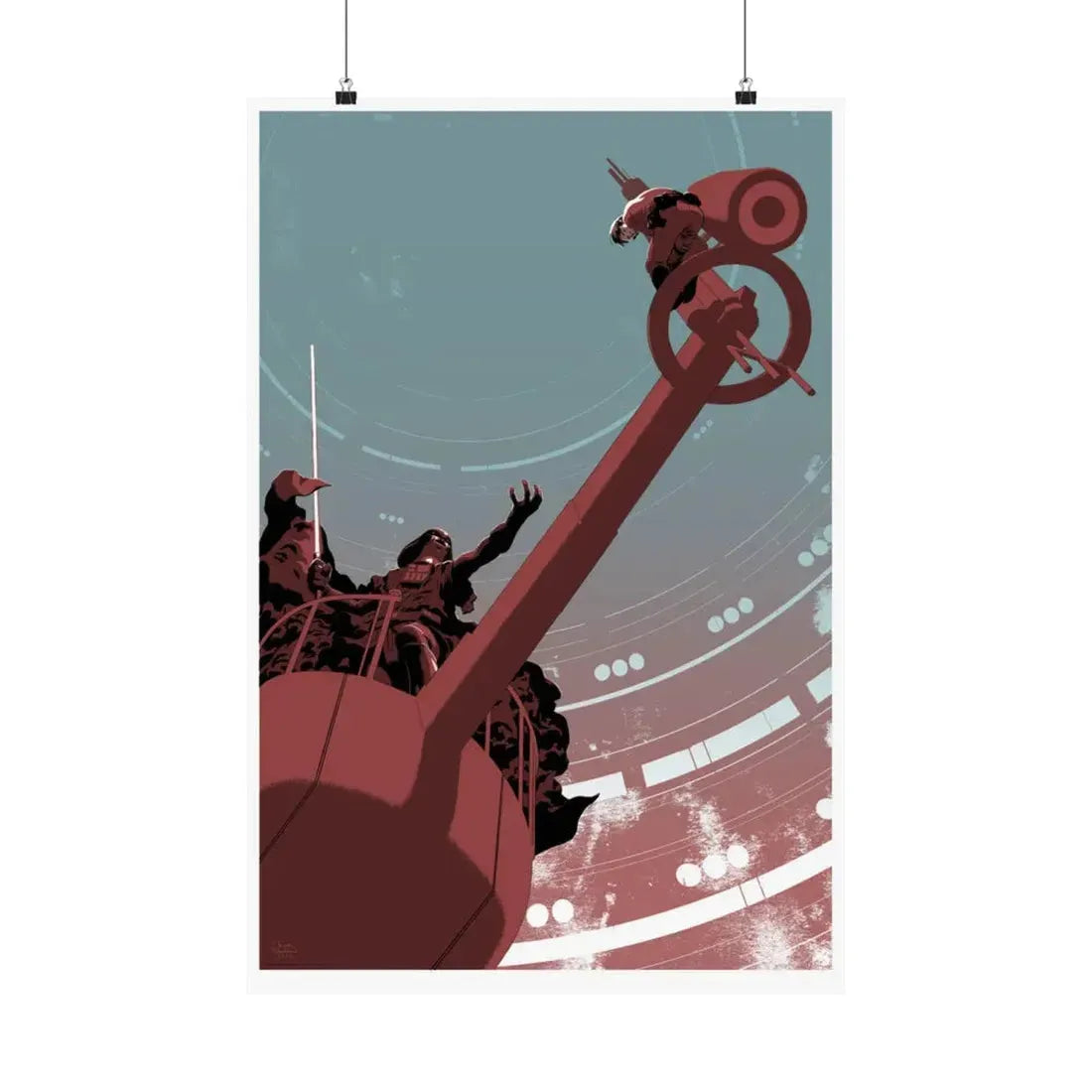 THE EMPIRE STRIKES BACK (ALAMO TEASER) 1980 - Paper Movie Poster 20″ x 30″ Matte - The Sticker Space