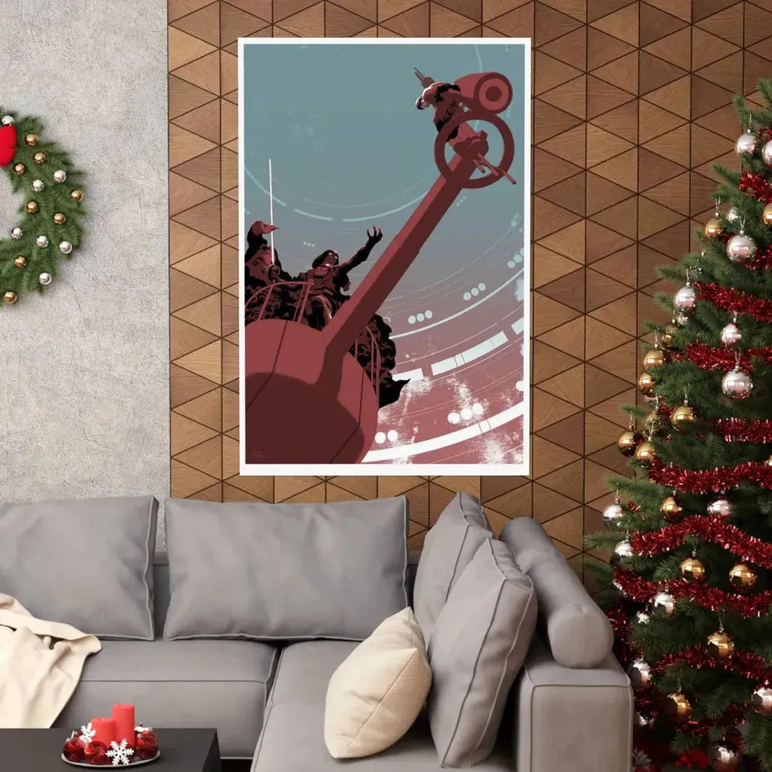 THE EMPIRE STRIKES BACK (ALAMO TEASER) 1980 - Paper Movie Poster - The Sticker Space