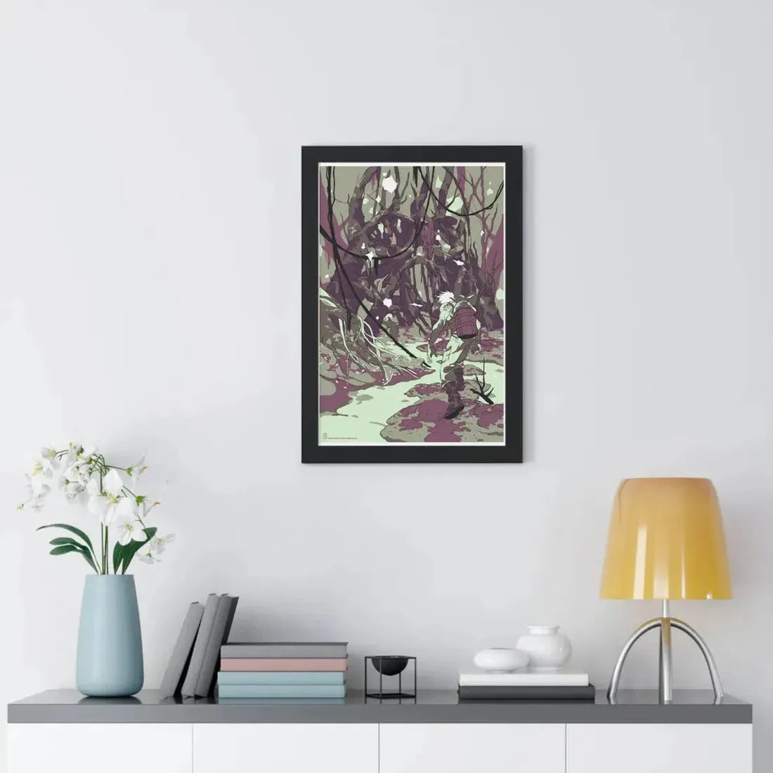 THE EMPIRE STRIKES BACK (ALAMO TEASER 2) 1980 - Framed Movie Poster - The Sticker Space