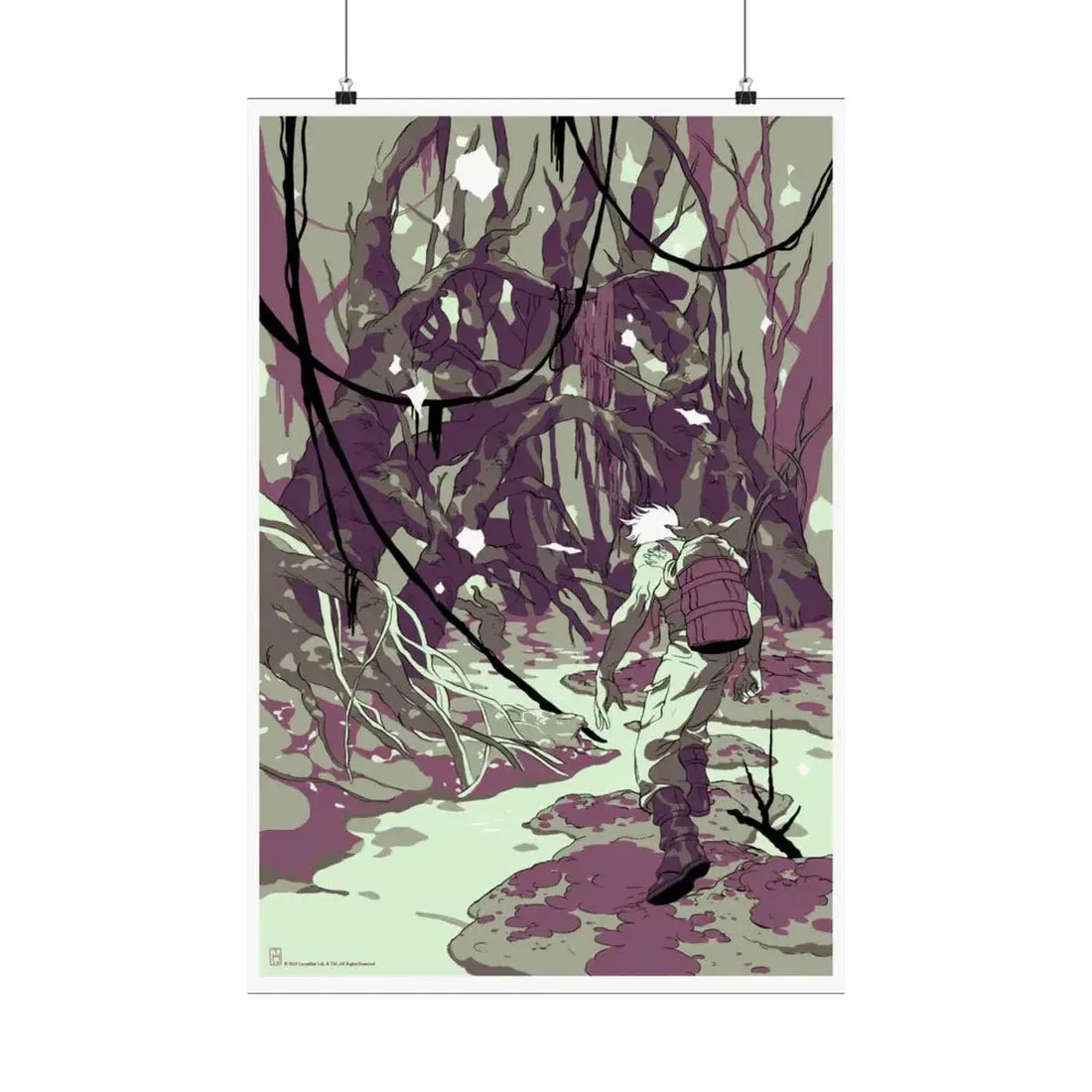 THE EMPIRE STRIKES BACK (ALAMO TEASER 2) 1980 - Paper Movie Poster 20″ x 30″ Matte - The Sticker Space