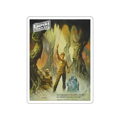 THE EMPIRE STRIKES BACK (COCA COLA ADVANCE 2) 1980 Movie Poster STICKER Vinyl Die-Cut Decal 3 Inch - The Sticker Space