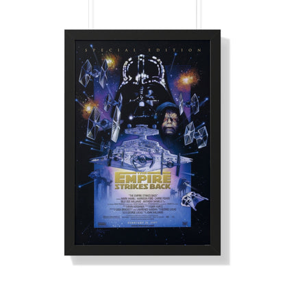 THE EMPIRE STRIKES BACK - SPECIAL EDITION 1980 - Framed Movie Poster-20" x 30"-The Sticker Space